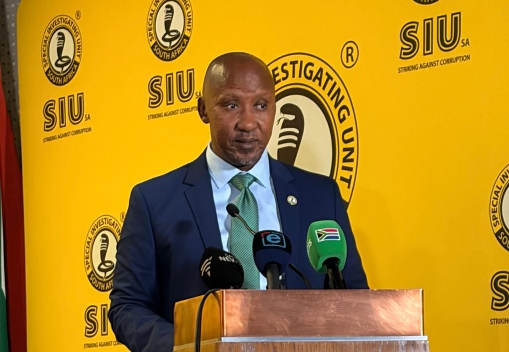 pecial Investigating Unit (SIU) head Leonard Lekgetho
