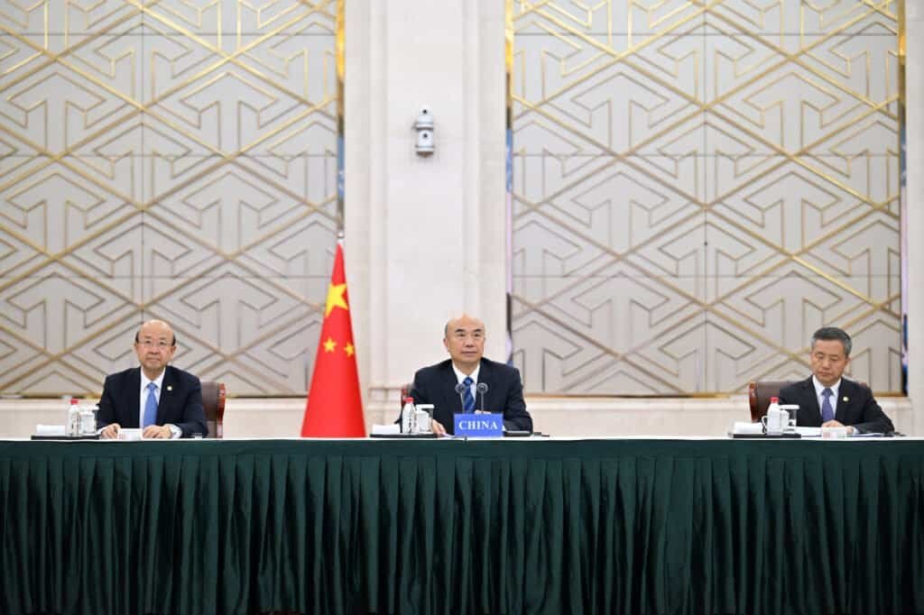 Chinese Vice Premier Liu Guozhong