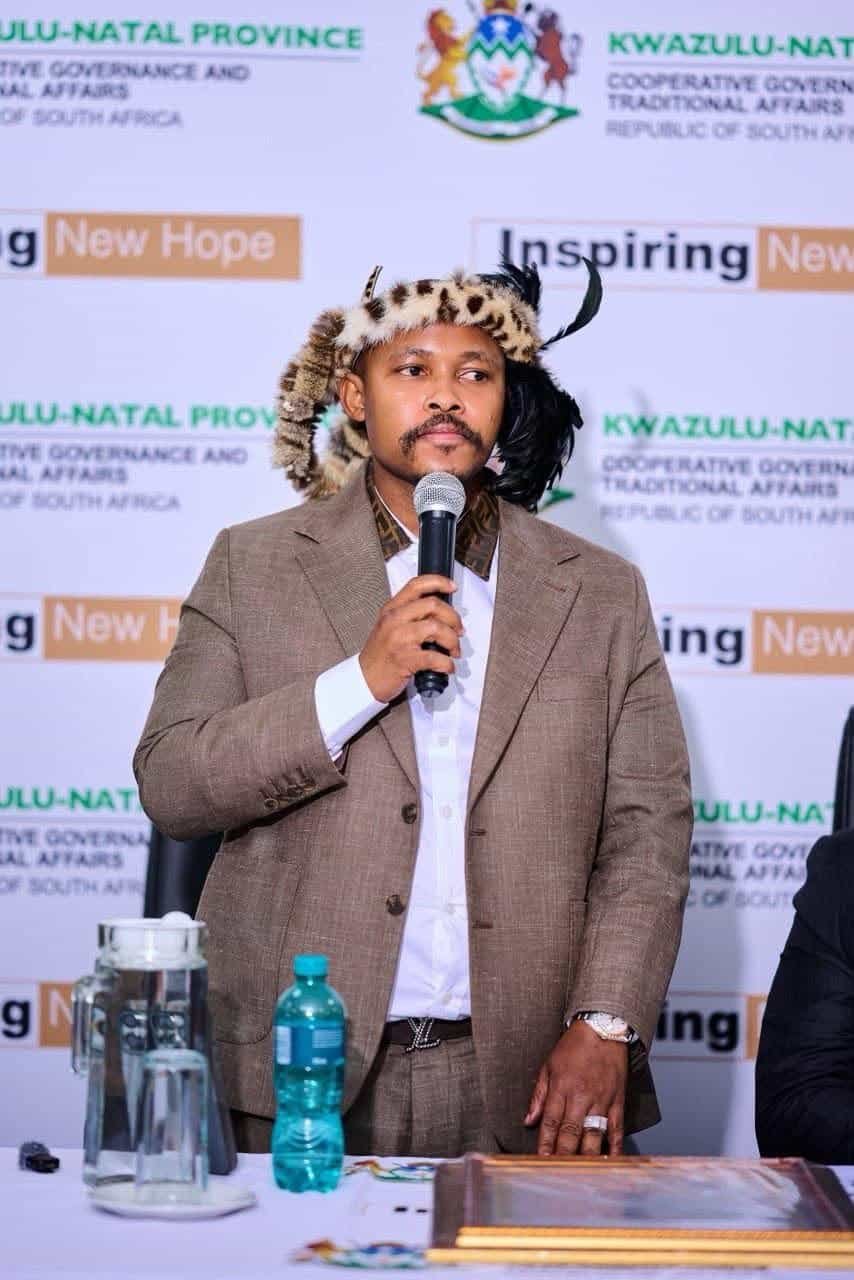 The Chancellor of the Zulu nation, Inkosi Malusi Zondi