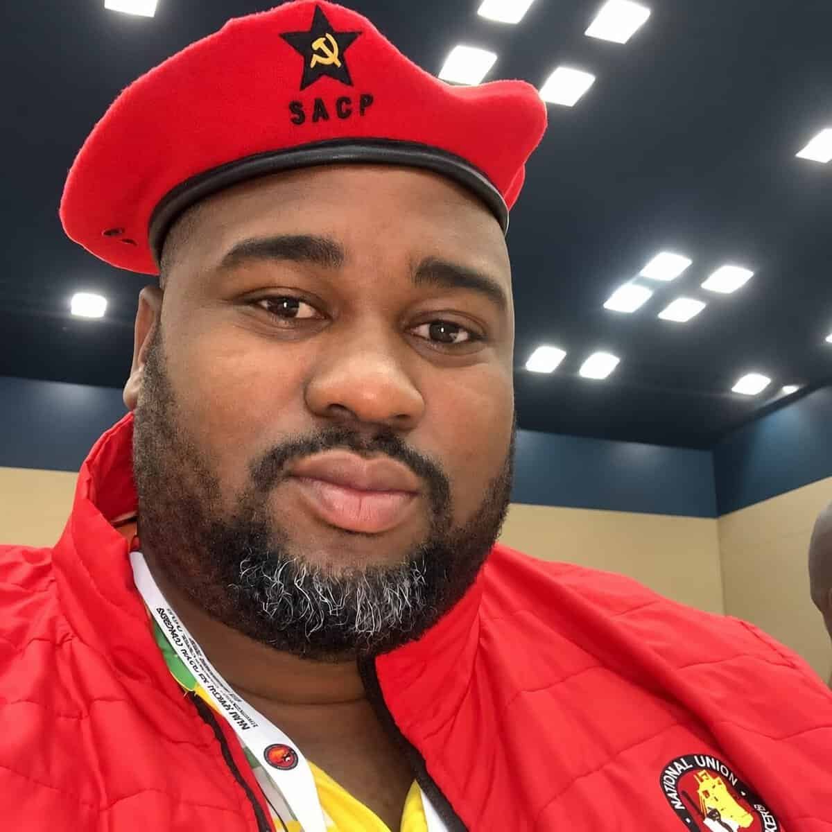 National Union of Mineworkers (NUM) Rustenburg Regional Chairperson July Radibe