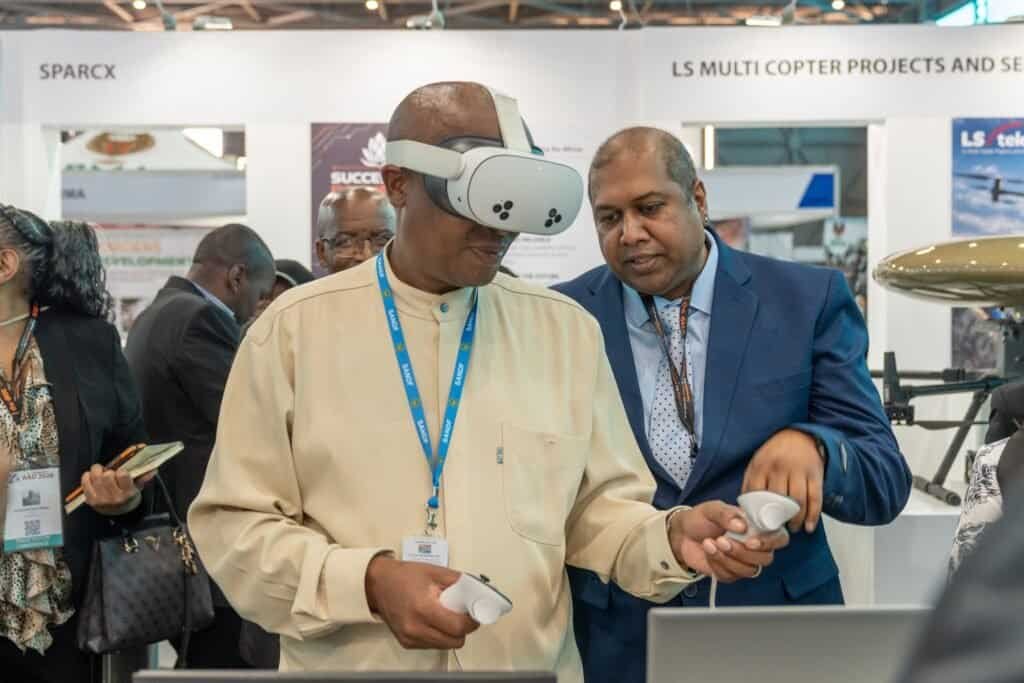 Trade, Industry and Competition Minister Parks Tau at the Africa Aerospace and Defence (AAD) Expo gets underway in Tshwane