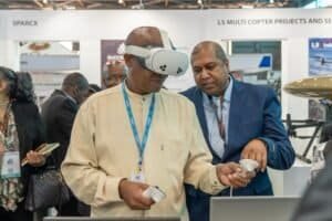 Trade, Industry and Competition Minister Parks Tau at the Africa Aerospace and Defence (AAD) Expo gets underway in Tshwane