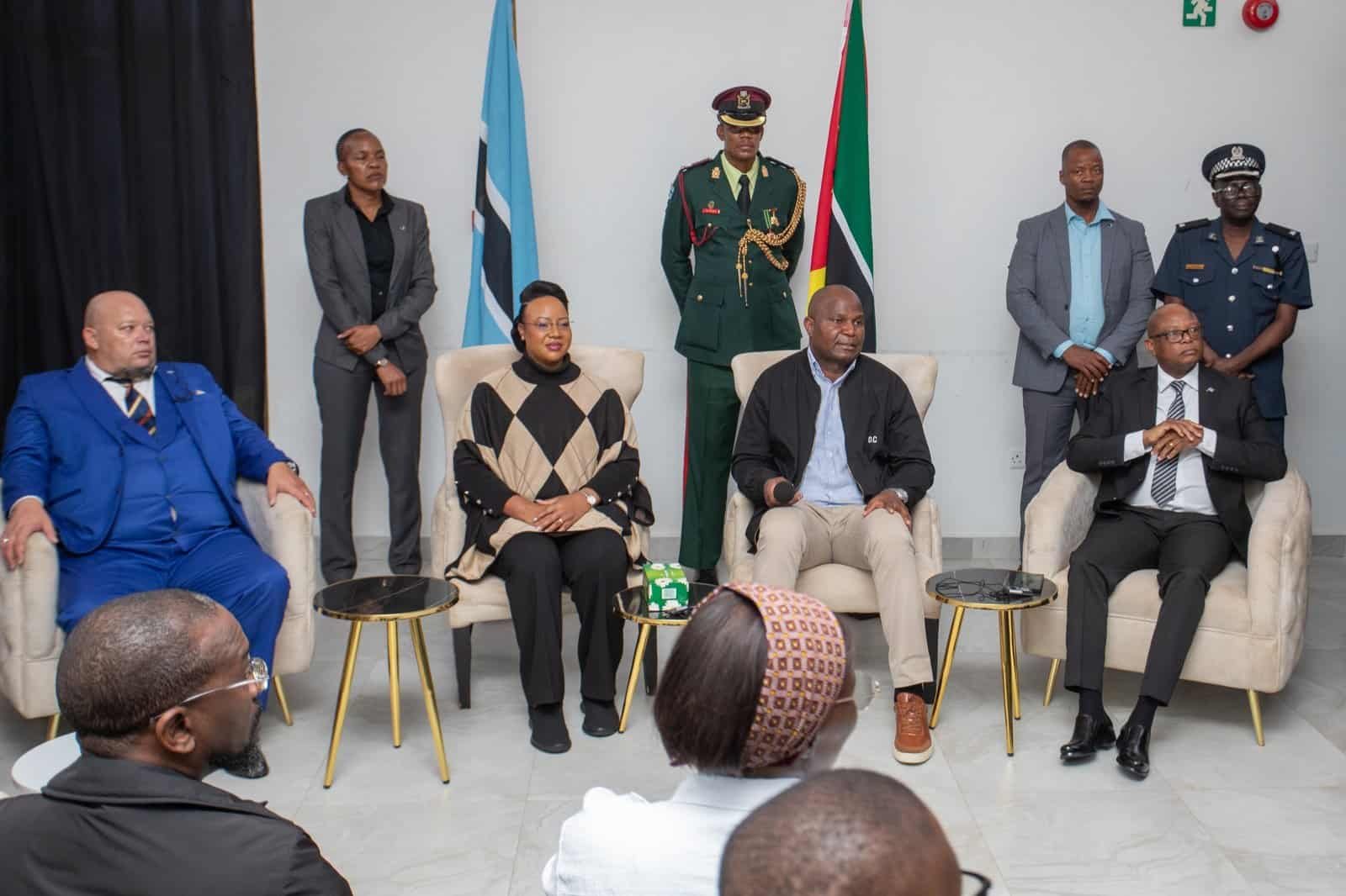 Mozambique President Daniel Chapo visits the Samora Machel Museum in Lobatse, Botswana. Chapo said the future of cooperation will focus on creating wealth and improving living conditions for citizens in both countries. Photo: Supplied