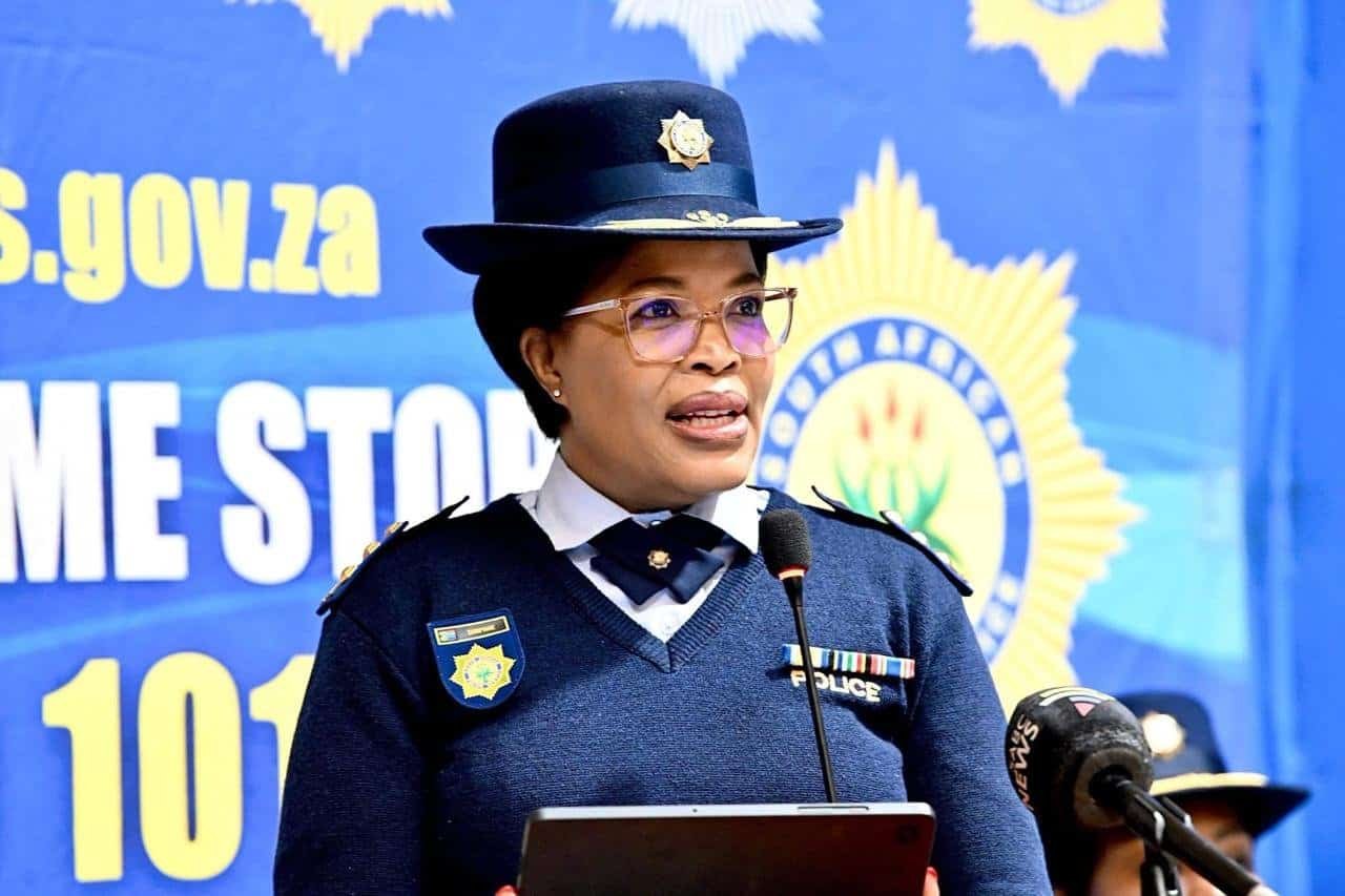 Acting national police commissioner Lieutenant General Puleng Dimpane
