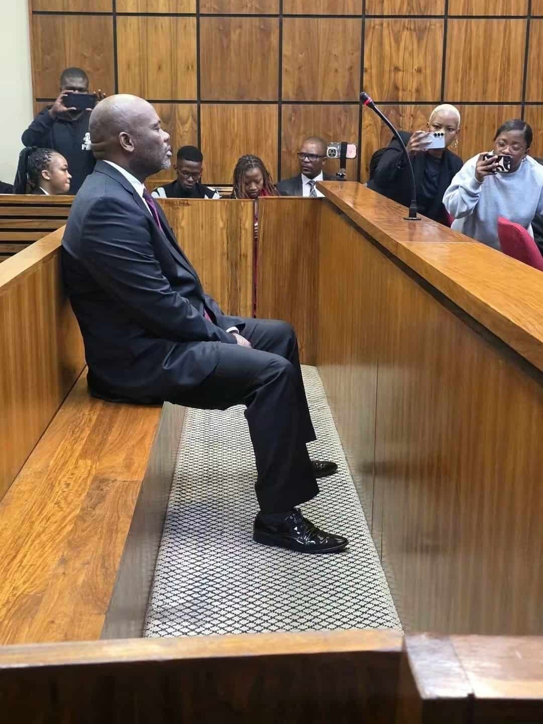 Suspended Deputy National Police Commissioner Lieutenant-General Shadrack Sibiya