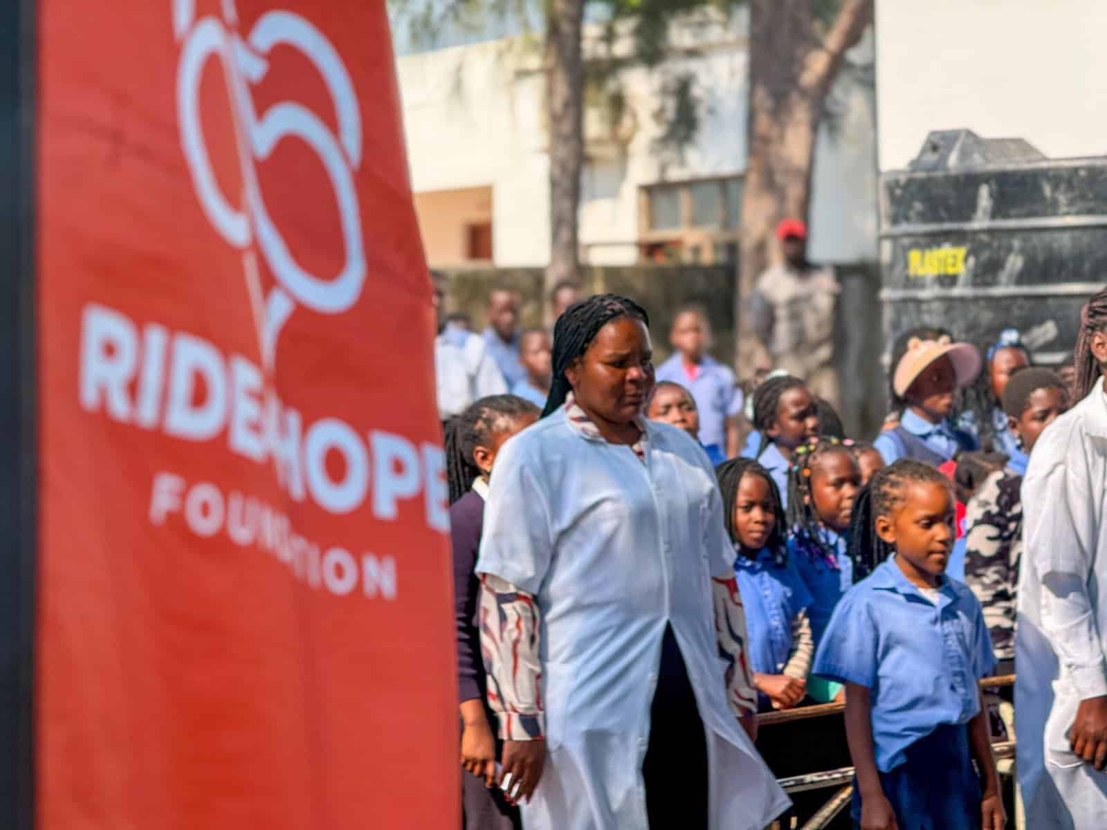 Escola Básica de Bela Vista is the first of three under-resourced schools that will benefit from this year’s Legacy Ride4Hope tour.