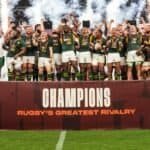 The Springboks have sealed their status as the dominant force in world rugby, defeating New Zealand to clinch the inaugural four-Test Rugby’s Greatest Rivalry series. Photo: Springboks