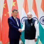 Chinese President Xi Jinping meets with Indian Prime Minister Narendra Modi on the sidelines of the 18th BRICS Summit in New Delhi, India, Sept. 12, 2026. (Xinhua/Wang Ye)