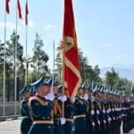 Chinese President Xi Jinping attends a welcome ceremony held by Kyrgyz President Sadyr Japarov in Bishkek, Kyrgyzstan, Aug. 31, 2026. (Xinhua/Zhai Jianlan)