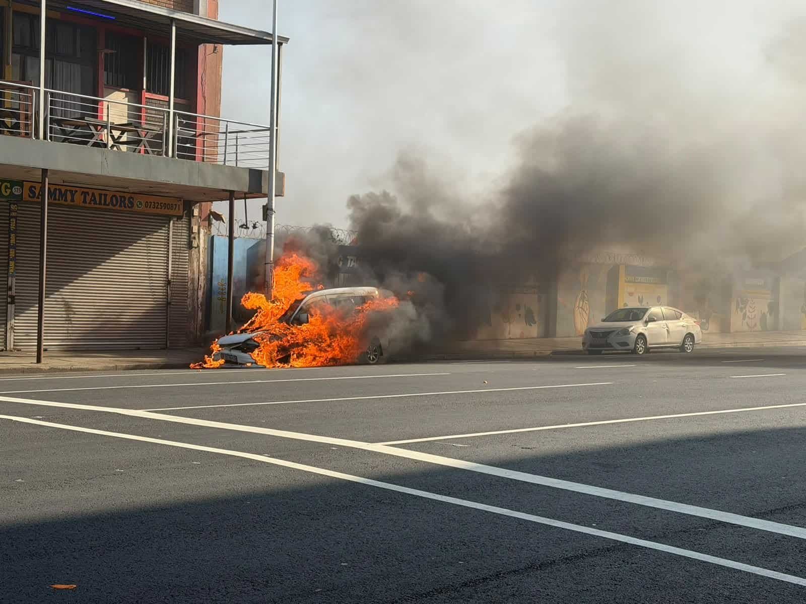 The decision comes after protests against the processing of asylum applications turned violent in Soweto, Johannesburg, and Durban on Thursday, with vehicles set alight, businesses looted and tensions between South Africans and foreign nationals escalating. Photo: Sihle Mavuso/African Times