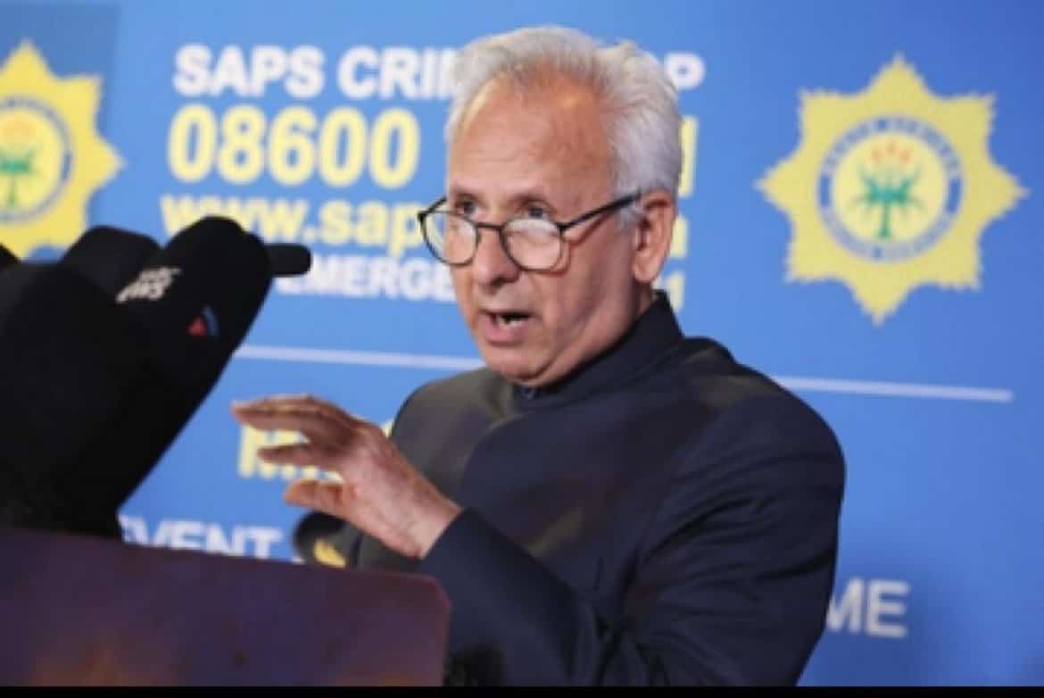 Police Ministry Firoz Cachalia