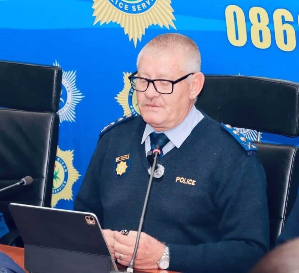 Limpopo Provincial Commissioner Lieutenant General Jan Petrus Scheepers