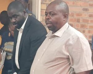 Former field ranger Rodney Landela and veterinarian Kenneth Mochocho have each been sentenced to 10 years’ direct imprisonment following the killing of a rhino in the Kruger National Park in July 2016. Photo: NPA