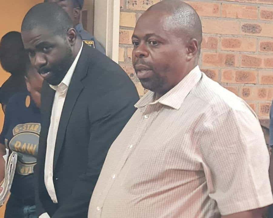 Former field ranger Rodney Landela and veterinarian Kenneth Mochocho have each been sentenced to 10 years’ direct imprisonment following the killing of a rhino in the Kruger National Park in July 2016. Photo: NPA