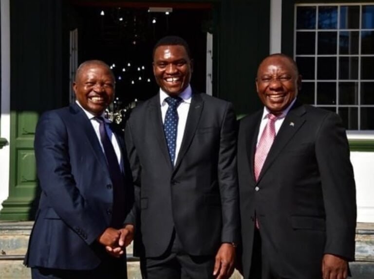 David Mabuza Bejani Chauke Cyril Ramaphosa