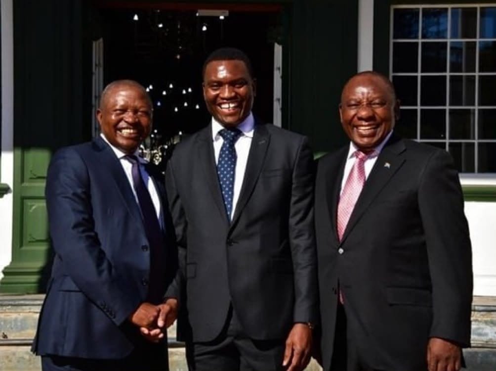 David Mabuza Bejani Chauke Cyril Ramaphosa