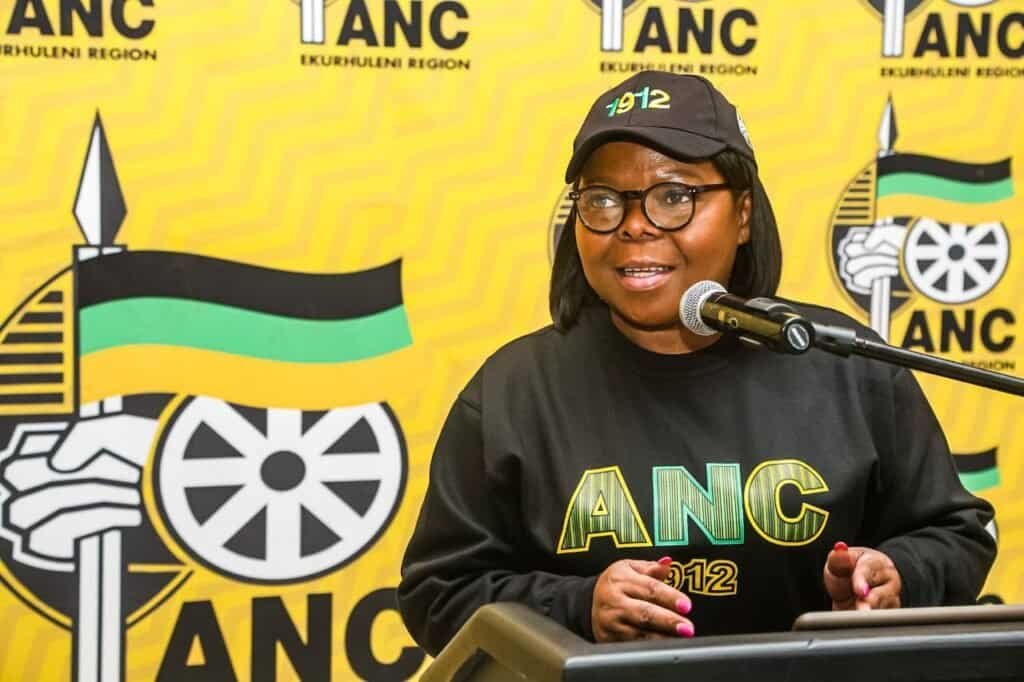 ANC national spokesperson Mahlengi Bhengu-Motsiri