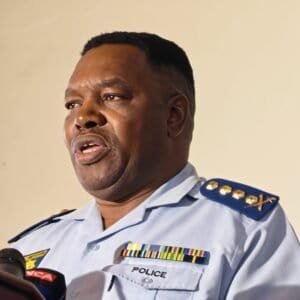 National police commissioner General Fannie Masemola