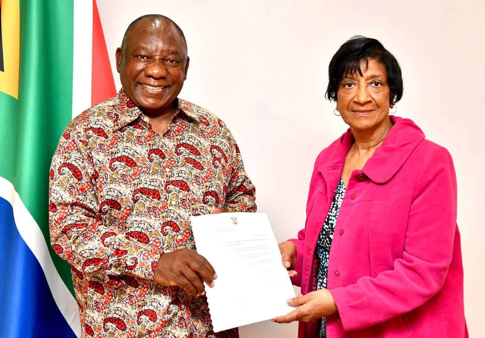 President Cyril Ramaphosa congratulated Navanethem “Navi” Pillay on Friday, describing the prestigious international recognition as a tribute to her courage, integrity and unwavering commitment to justice. Photo: GCIS