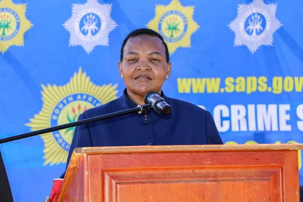 Deputy Minister of Police Dr Polly Boshielo