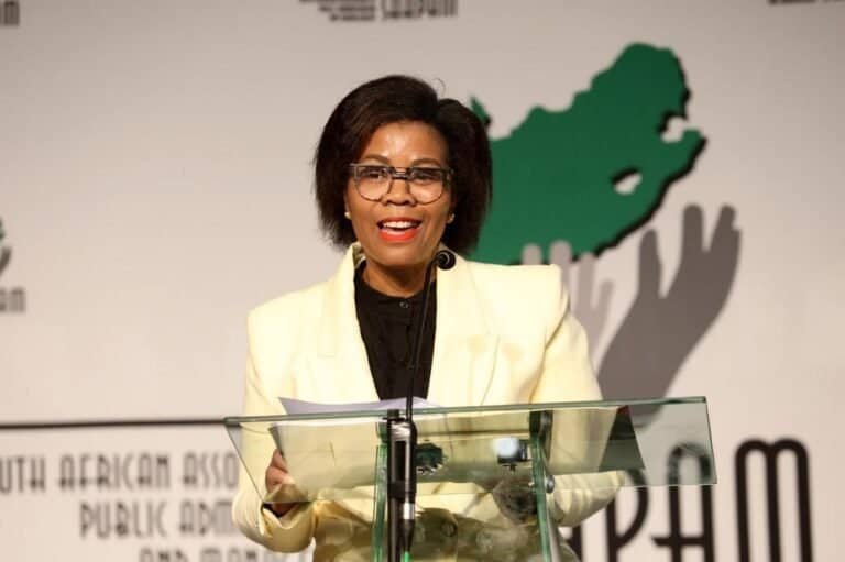 UNISA Principal and Vice-Chancellor Prof Puleng LenkaBula the 25th Annual South African Association of Public Administration and Management (SAAPAM) Conference in Durban