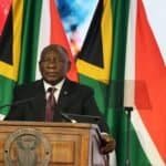 President Cyril Ramaphosa challenged South African employers to give the youth employment at the SA Youth National Leadership Convening at the Galleria Conference Centre in Sandton on Thursday. Photo: DEL