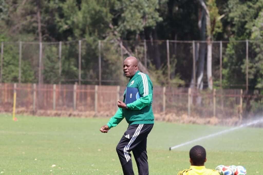 South Africa U23 head coach Raymond Mdaka Amaglug-glug