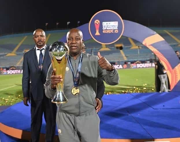 Mosimane Hails Amajita Success as Foundation for Bafana’s Future