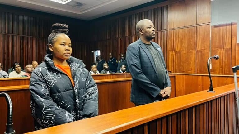 Rirhandzu Tibana and businessman Jabulani Maluleke have been granted R60,000 bail each by the Polokwane Magistrate Court. Photo: Supplied