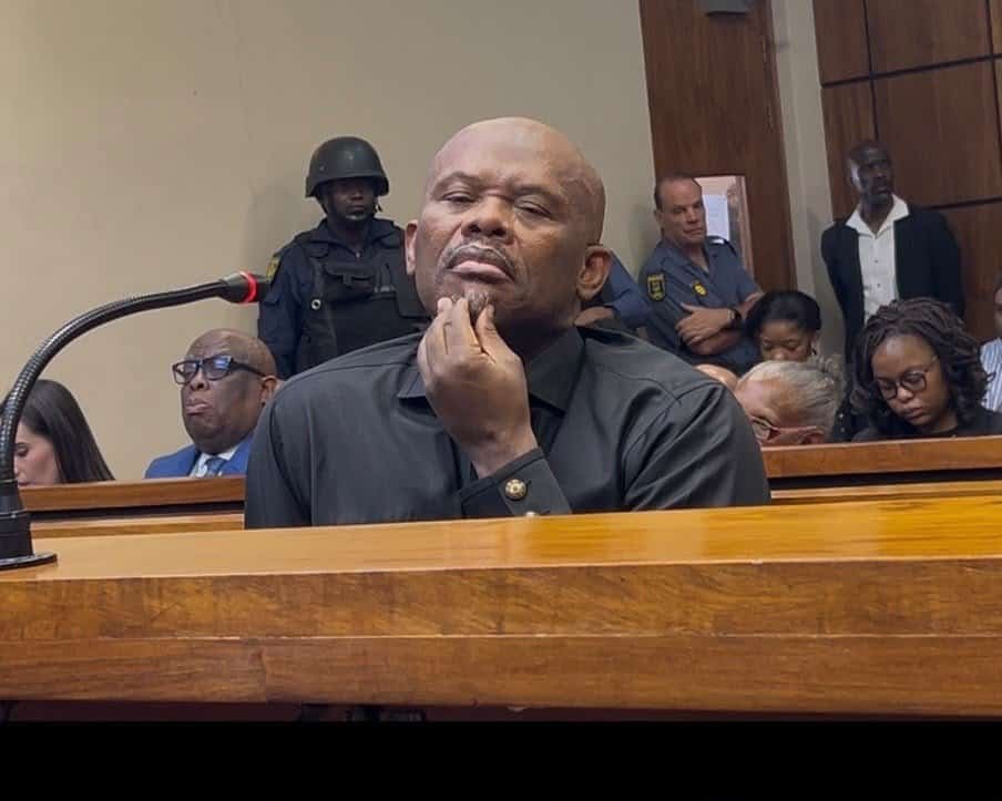 Former Deputy National Police Commissioner Shadrack Sibiya 